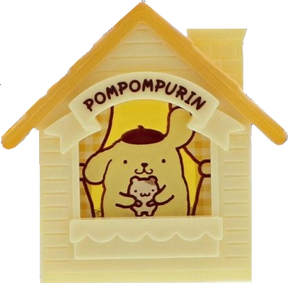 pompompurin house (home button)